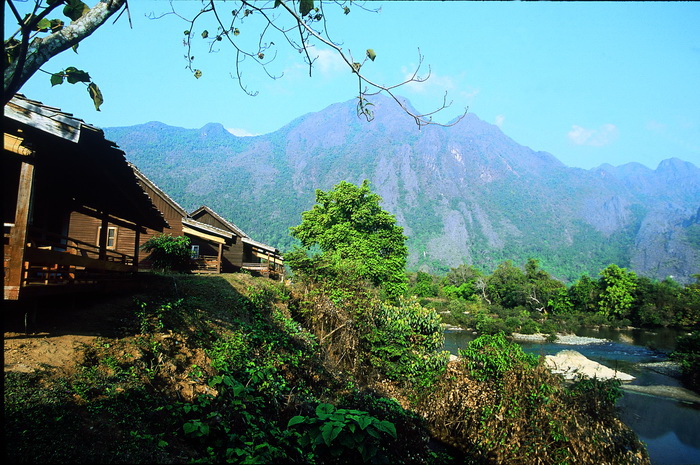 Landschaft in Laos, Erlebnisreisen vom Reiseversanstalter OVERCROSS