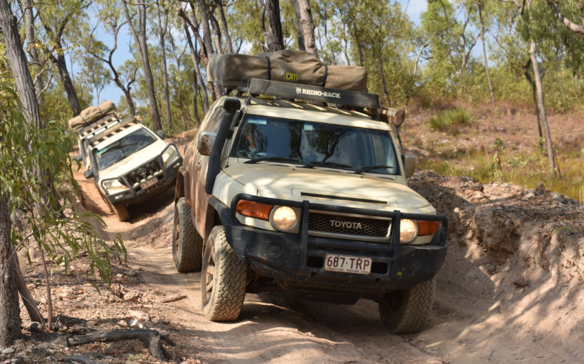 Offroad auf der Canning Stock Route