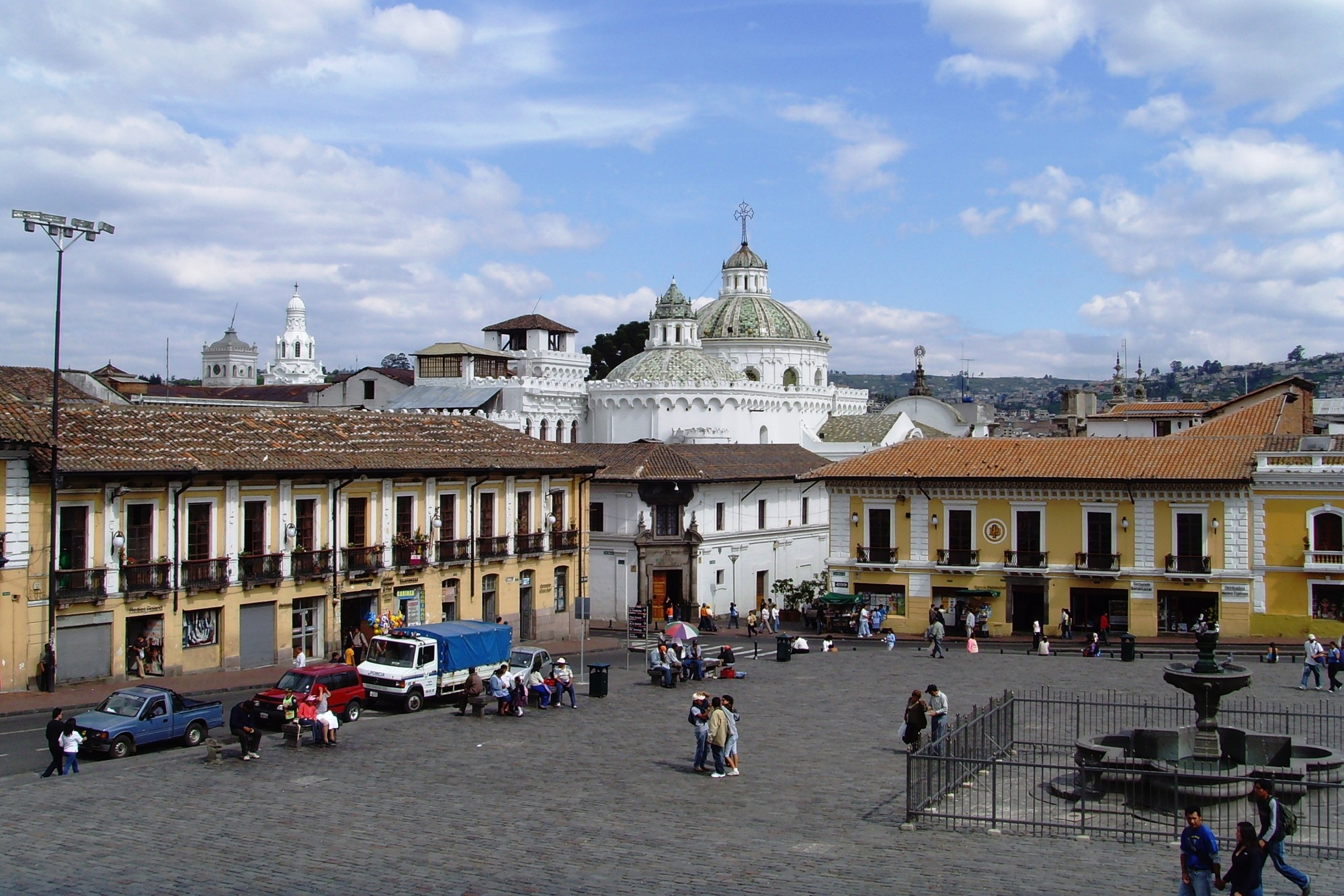 Trotz der Architektur hat Ecuador sein ganz eigenes Flair.