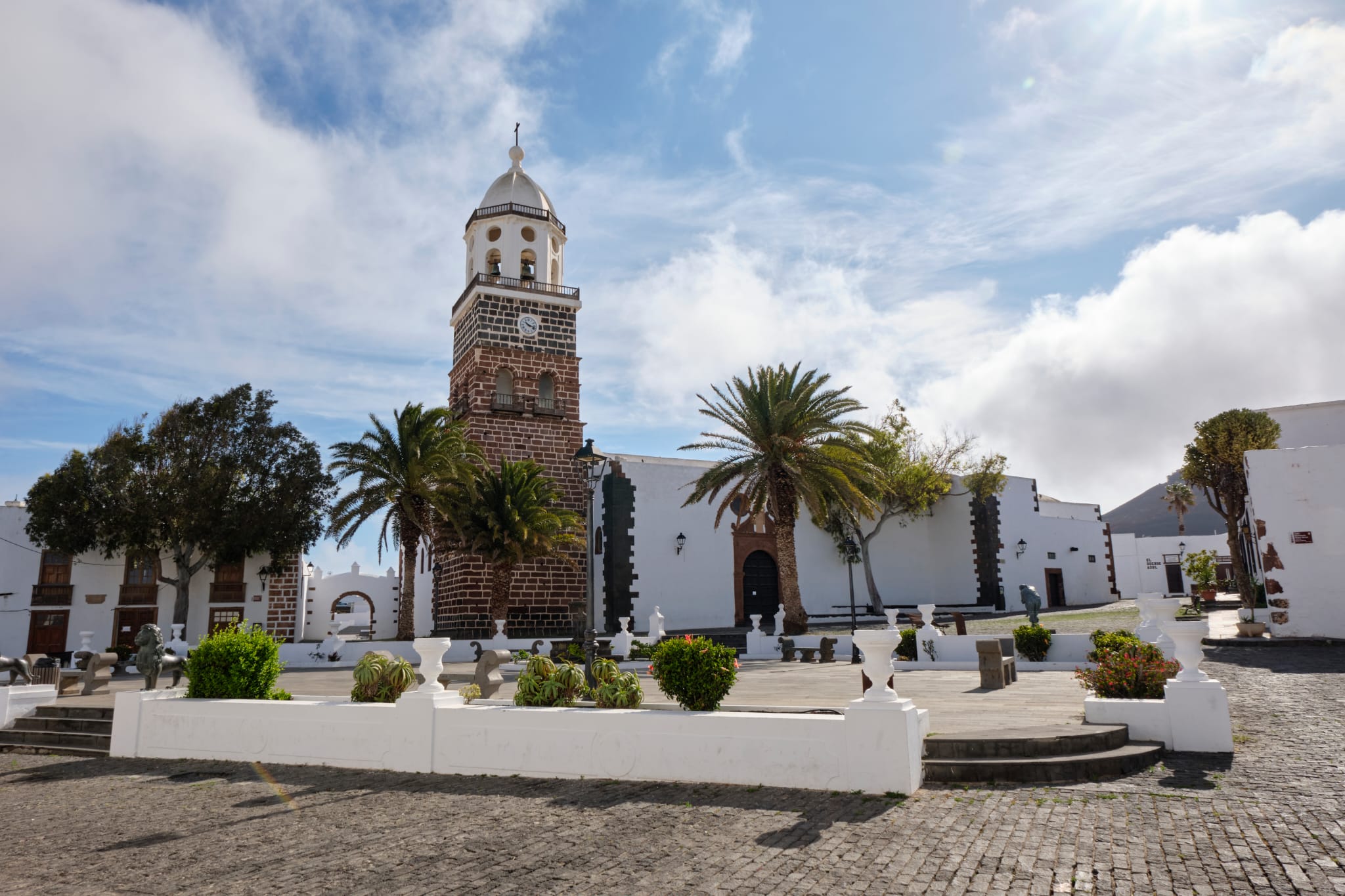 Die Altstadt La Villa de Teguise auf Lanzarote