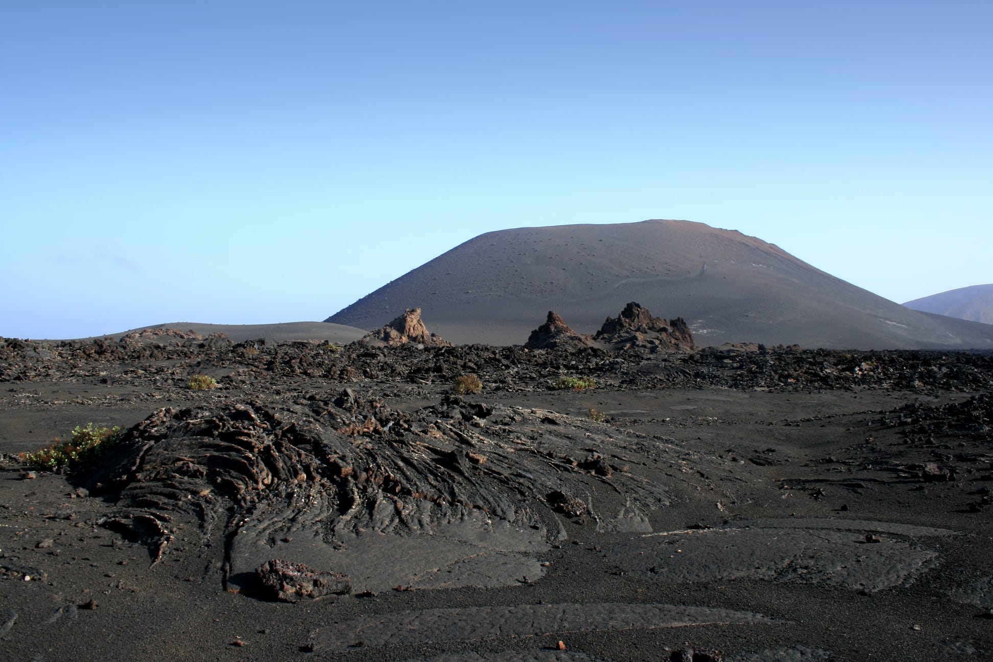 Der kanarische National Park Timanfaya auf Lanzarote