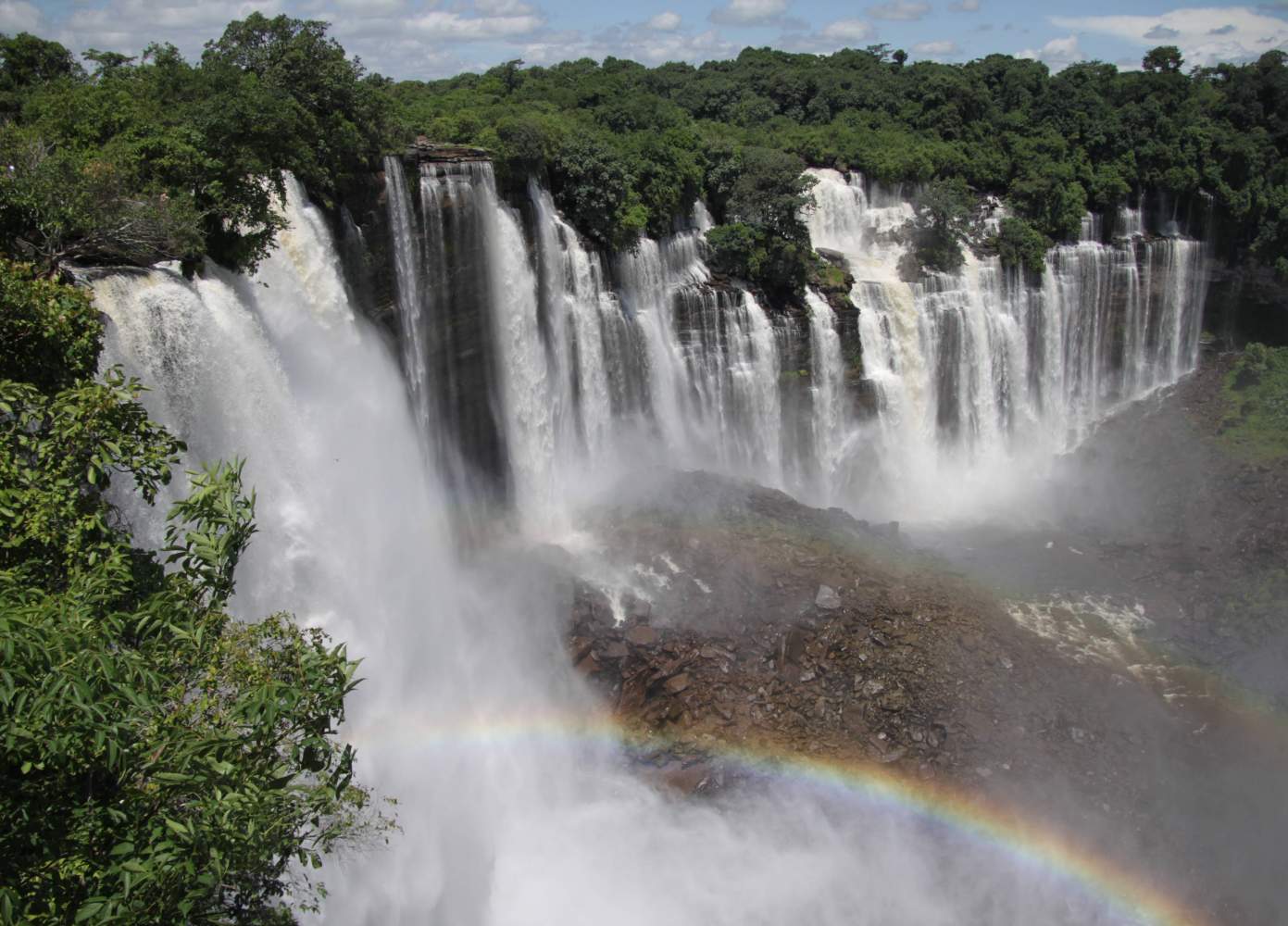 Kalandula-Wasserfälle in Malagne/Angola