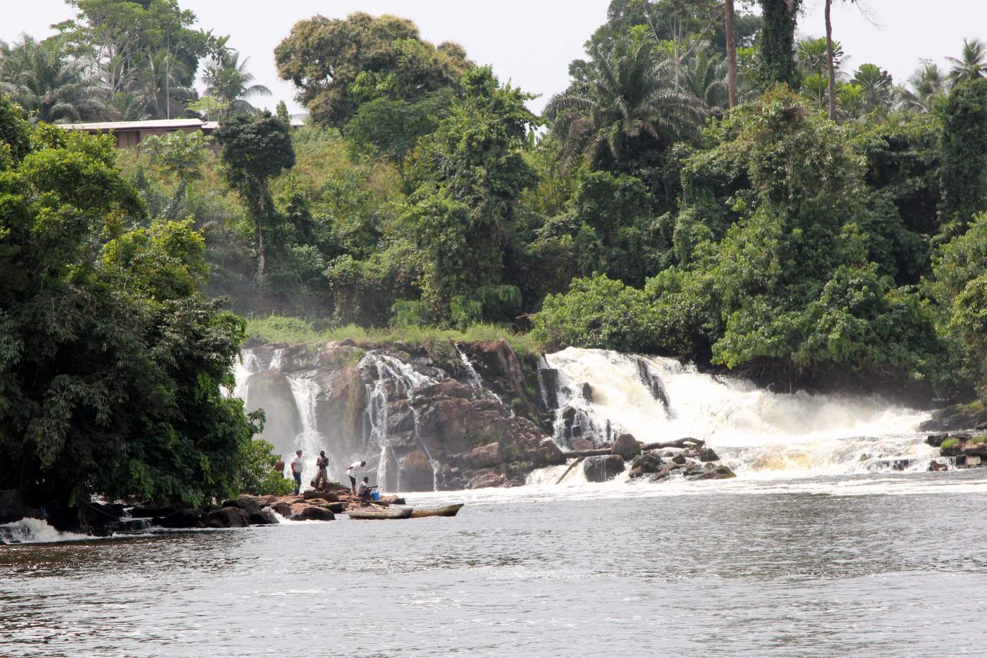 Wasserfall des Lobe am Golf von Guinea, Kamerun