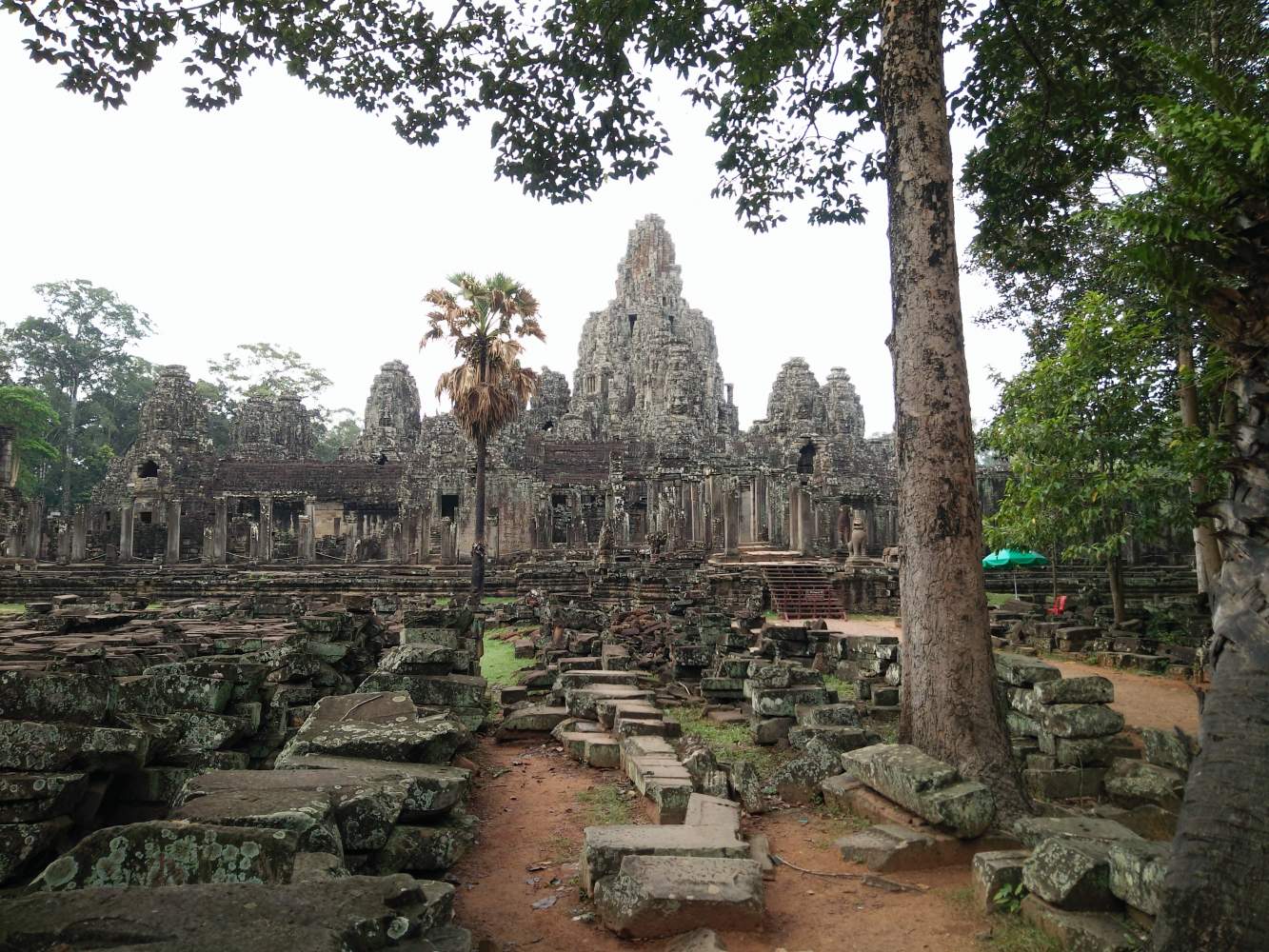 Die Tempelanlage Angkor Wat bei Siem Reap, Kambodscha