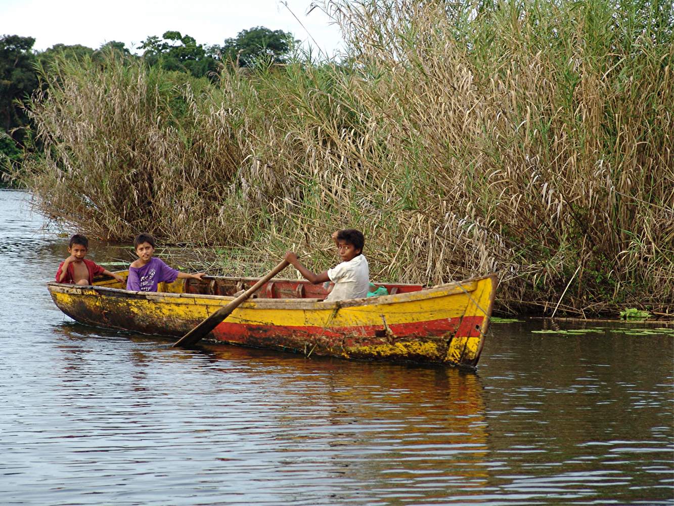 Inselbewohner Nicaraguas