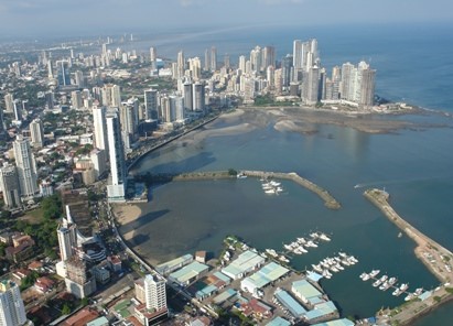 Helikopterflug über Panama auf der Luxusreise Panama
