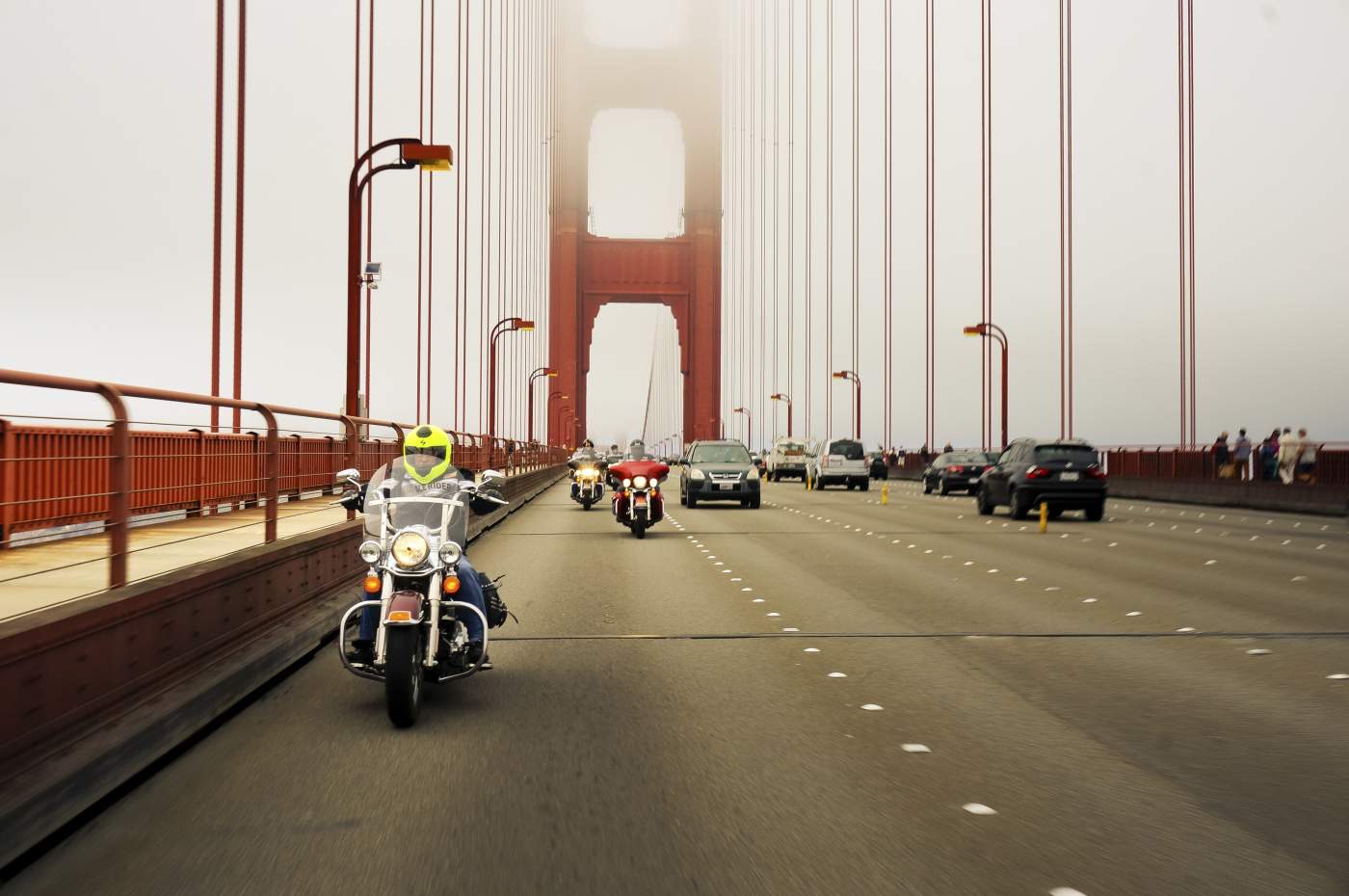 Wild West Abenteuer West Motorradreise durch die USA Amerika San Francisco Golden Gate Bridge Kalifornien 